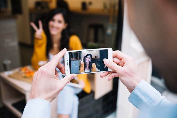 Couples using an audio guestbook at their wedding to capture special messages from guests